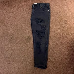 One teaspoon awesome baggies 27 black distressed